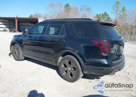 2018 Ford Explorer Sport из США, поврежденный, VIN 1FM5K8GT2JGC63108